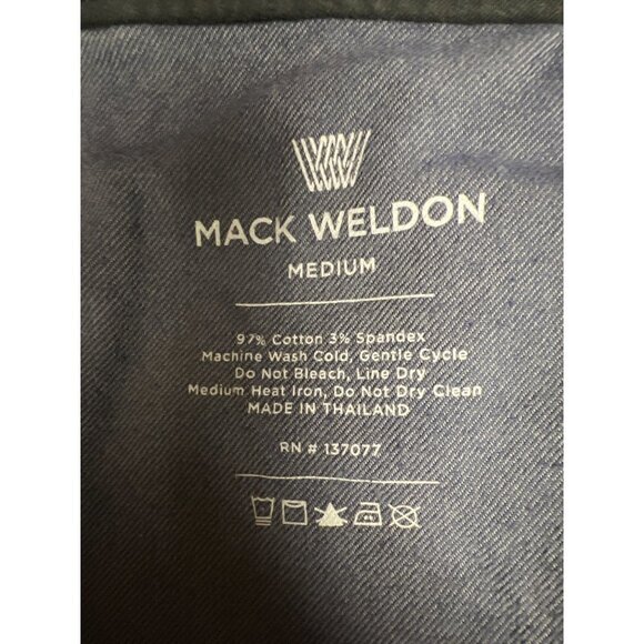 Mack Weldon Blue Jogger Pull On Men's Pants Size Medium - Picture 10 of 11